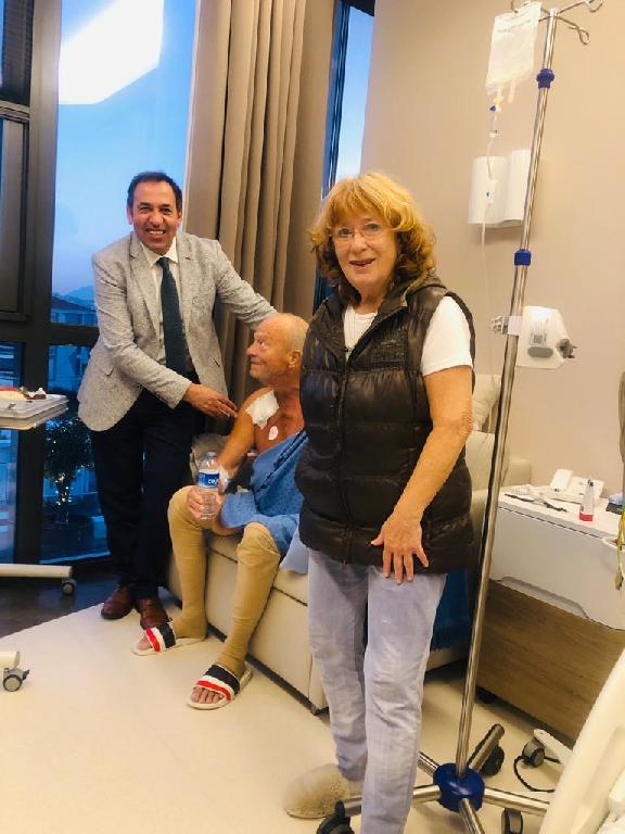 DERNEK ÜYESİ  HASTA ZİYARETLERİMİZ ARALIKSIZ DEVAMI EDİYOR